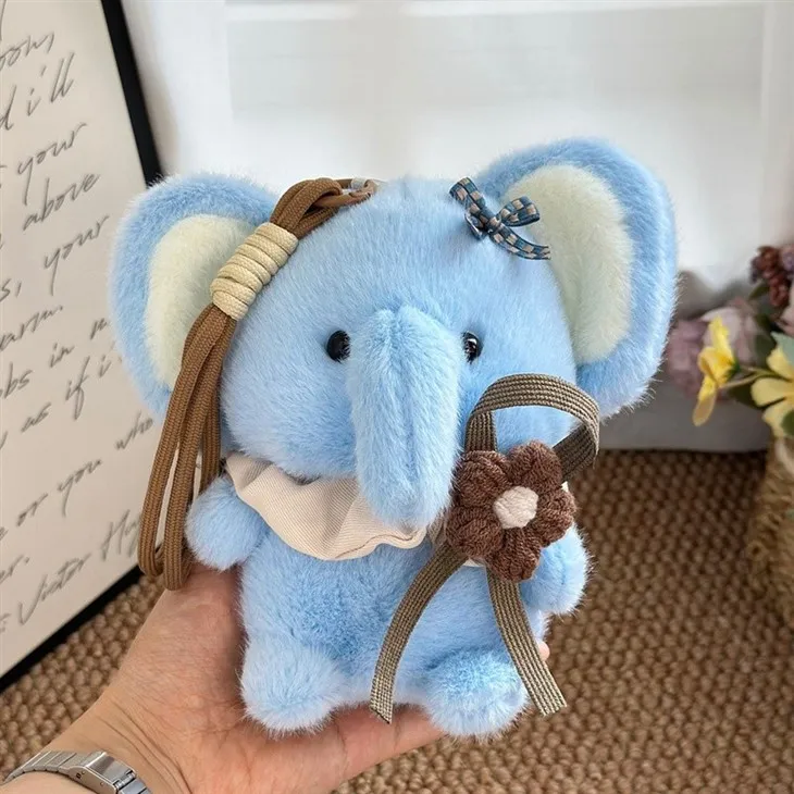 Cute Blue Elephant Plush Toy manufacturers